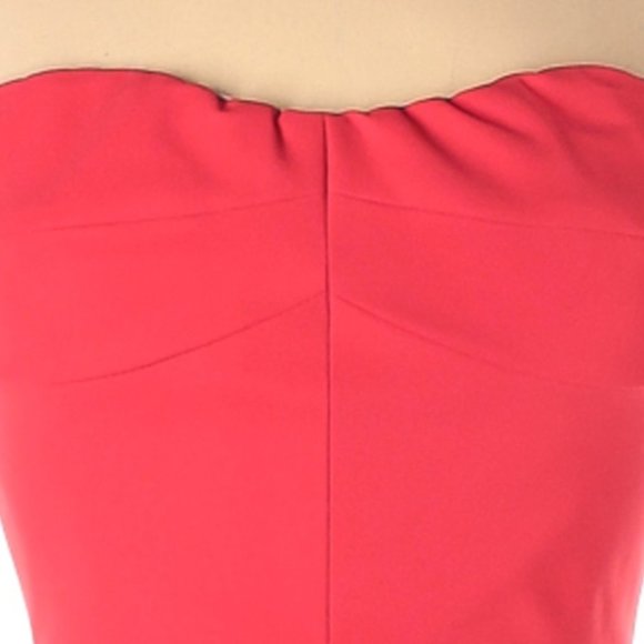 GRETA CONSTANTINE Red "Vegas" Tube Top Size L Made in Canada - Picture 3 of 4
